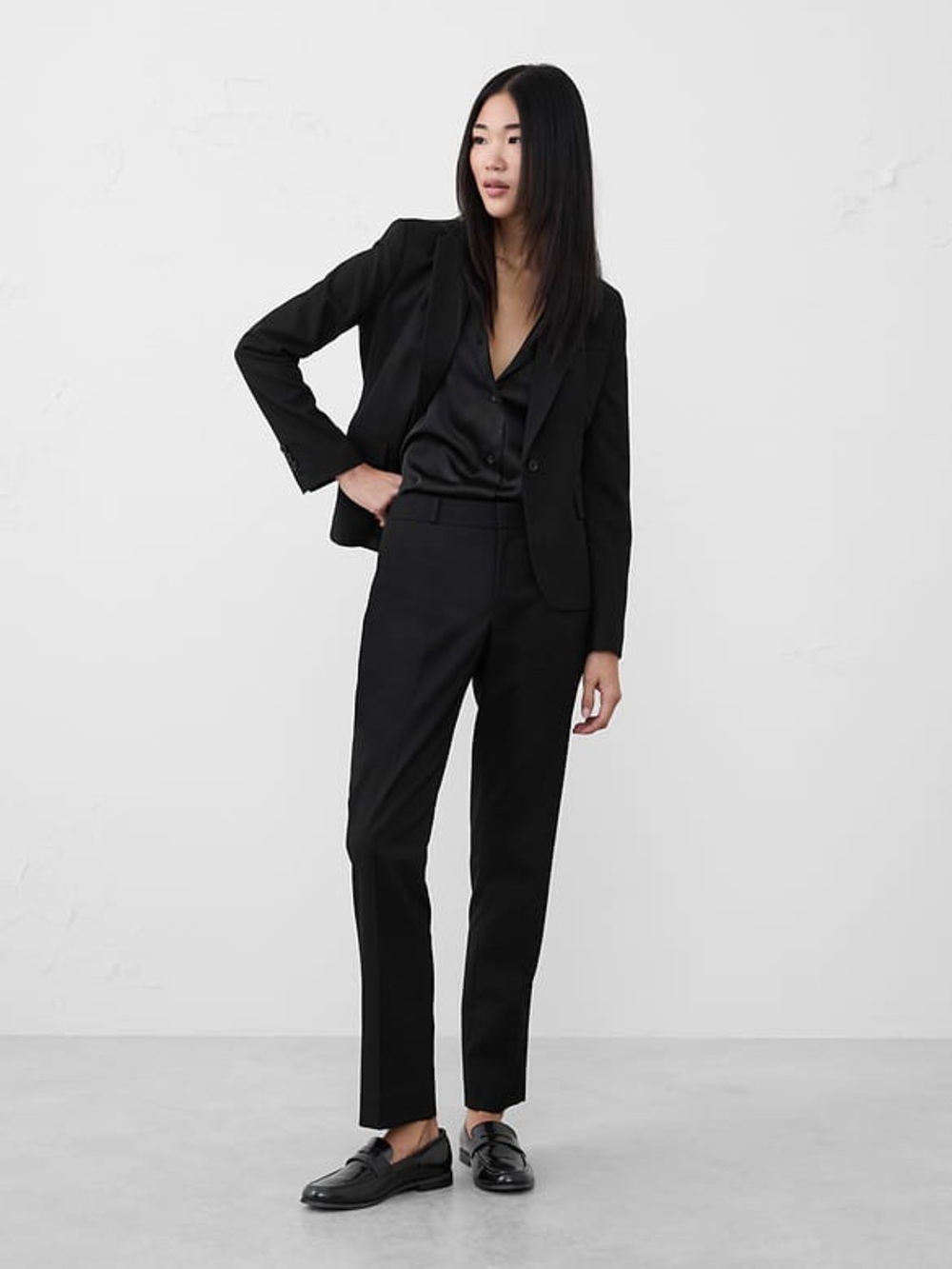 Banana Republic Ryan Curvy Straight Leg Trouser Pant 10